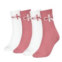 Calvin Klein 4 stuks Women Logo Sock Gift Box