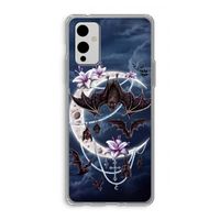 Vleermuizen Maan: OnePlus 9 Transparant Hoesje