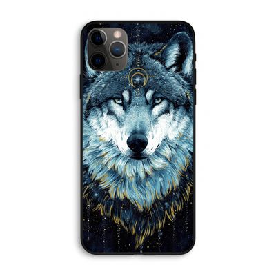 Darkness Wolf: iPhone 11 Pro Max Biologisch afbreekbaar hoesje