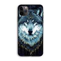 Darkness Wolf: iPhone 11 Pro Max Biologisch afbreekbaar hoesje