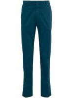 Boglioli pantalon chino à plis marqués - Bleu