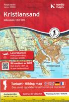 Wandelkaart - Topografische kaart 10002 Norge Serien Kristiansand | Nordeca