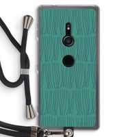 Swirls: Sony Xperia XZ2 Transparant Hoesje met koord