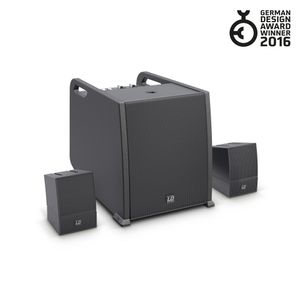 LD Systems CURV 500 AVS portable line array AV-set, zwart