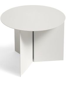 HAY table ronde Slit - Blanc