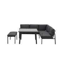 Wellington L/D set 5-dlg carbon black/ reflex black - Garden impressions