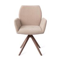 Jesper Home Misaki eetkamerstoel Sand Strand turn brown
