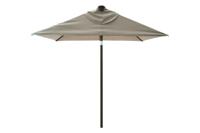Madison Triangle stokparasol - 210x130 cm. Taupe