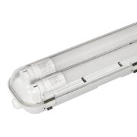 10x LED TL Armatuur 120 cm - 6000K Daglicht wit - 2x18 Watt - IP65 Waterdicht
