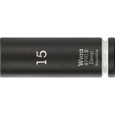 Wera 8790 B Impaktor Deep 05005556001 Dop (zeskant) Dopsleutelinzetstuk 15 mm Wera 8790 B Impaktor Deep 05005556001 Dop (zeskant) Dopsleutelinzetstuk 15 mm