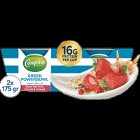 Campina Griekse Powerbowl Rood Fruit 2x175g bij Jumbo