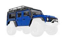 Traxxas - Body, Land Rover Defender, complete, blauw (TRX-9712-BLUE) - thumbnail