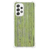 Samsung Galaxy A53 5G Stevig Telefoonhoesje Green Wood - thumbnail