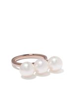 TASAKI bague Balance Neo en or rose 18ct ornée de perles Akoya