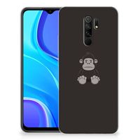 Xiaomi Redmi 9 Telefoonhoesje met Naam Gorilla - thumbnail