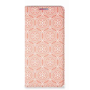 Motorola Moto G60s Hoesje met Magneet Pattern Orange