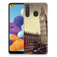 Samsung Galaxy A21 | Silliconen Back Cover | Londen
