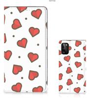 Samsung Galaxy A41 | Hoesje met Magneet | Hearts