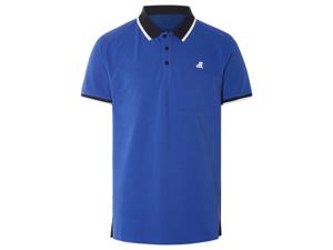 LIVERGY Heren polo (M (48/50), Blauw)