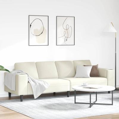 Bankstel Crème Fluweel