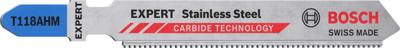 Bosch Accessoires Expert 'Stainless Steel' T 118 AHM decoupeerzaagblad 3-delig - 1 stuk(s) - 2608900561