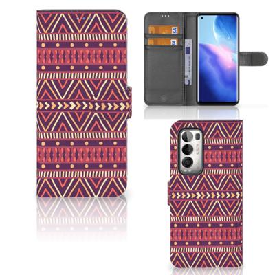 OPPO Find X3 Neo 5G | Telefoon Hoesje | Aztec Paars