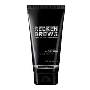 Redken Brews Work Hard Molding Paste voor een Natuurlijke Look 150ML