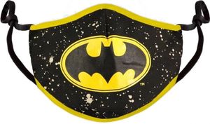 Batman - Black&Yellow Adjustable Shaped Face Mask (1 Pack)