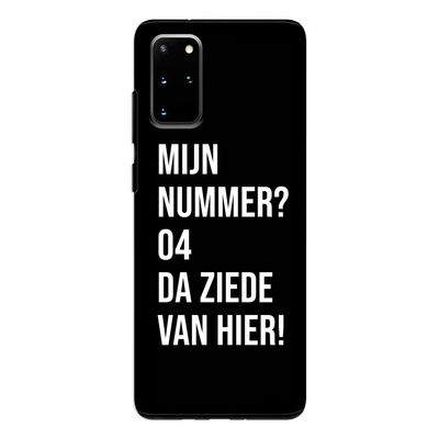 Da ziede van hier - Zwart: Samsung Galaxy S20 Plus Tough Case Da ziede van hier - Zwart: Samsung Galaxy S20 Plus Tough Case