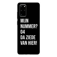Da ziede van hier - Zwart: Samsung Galaxy S20 Plus Tough Case