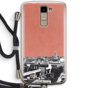 Marrakech Skyline : LG K10 (2016) Transparant Hoesje met koord