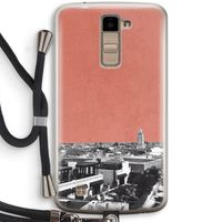 Marrakech Skyline : LG K10 (2016) Transparant Hoesje met koord