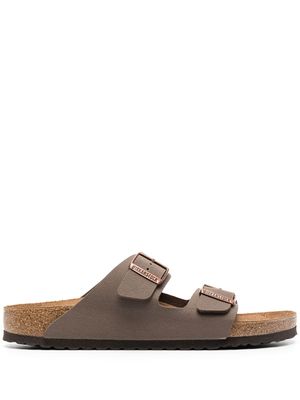 Birkenstock sandales Arizona à double boucles - Marron