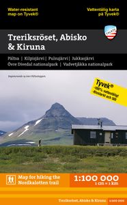 Wandelkaart Fjällkartor 1:100.000 Treriksröset, Abisko & Kiruna | Zweden | Calazo