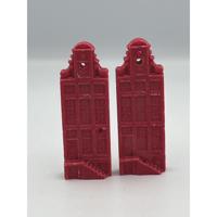 Vos Decorations Huisje geur cherry set a 2