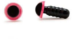 Veiligheidsogen Roze 6mm per paar