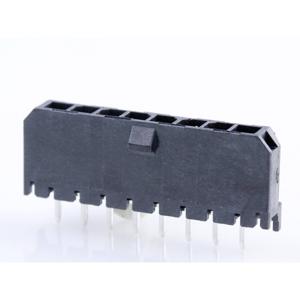 Molex 436500829 Male header, inbouw (standaard) Totaal aantal polen: 8 Rastermaat: 3 mm Inhoud: 1 stuk(s) Tray