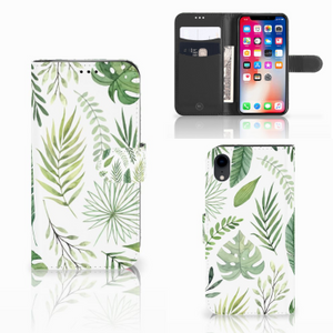 Apple iPhone Xr Hoesje Leaves