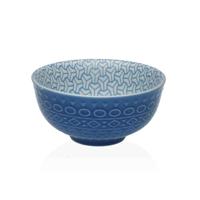 Aperitiefschaaltje Versa Blauw Keramisch Porselein 12,3 x 5,8 x 12,3 cm