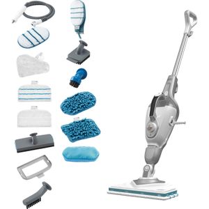 Black & Decker Steam-Mop + SteaMitt Stoomop/dweil 0,5 l 1600 W Grijs