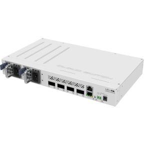 Mikrotik CRS504-4XQ-IN netwerk-switch Managed Fast Ethernet (10/100) Power over Ethernet (PoE) Wit