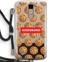 Koekerond: LG K10 (2016) Transparant Hoesje met koord