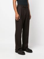 AMIRI pantalon de costume à coupe droite - Marron