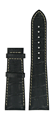 Horlogeband Certina C610014032 XL Leder Zwart 23mm