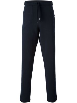 Dolce & Gabbana pantalon de jogging à lien de resserrage - Bleu