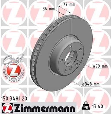Remschijf Coat Z 150348120