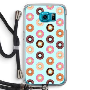 Donuts: Samsung Galaxy S6 Transparant Hoesje met koord