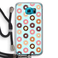Donuts: Samsung Galaxy S6 Transparant Hoesje met koord