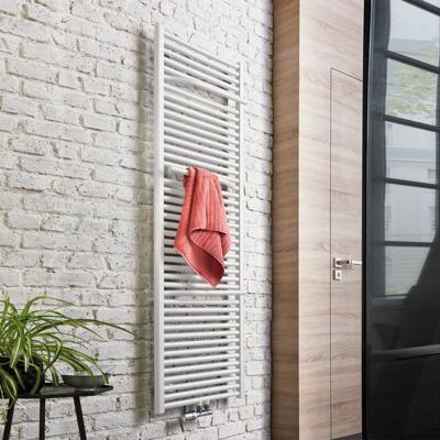 Handdoekradiator HSK Line Plus| 50x177.5 cm | CV en/of electrische werking | Wit