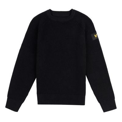 Lyle and Scott Heavy Raglan Crew Casaul Winterjas Jongens 140